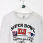 NFL Sweatshirts & Hoodies Superbowl XLII Sweatshirt Mens XL Grey Patriots Giants NFL