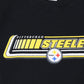 NFL T-Shirts & Tank Tops Vintage Pittsburgh Steelers T Shirt Fits Mens XL Black NFL Football