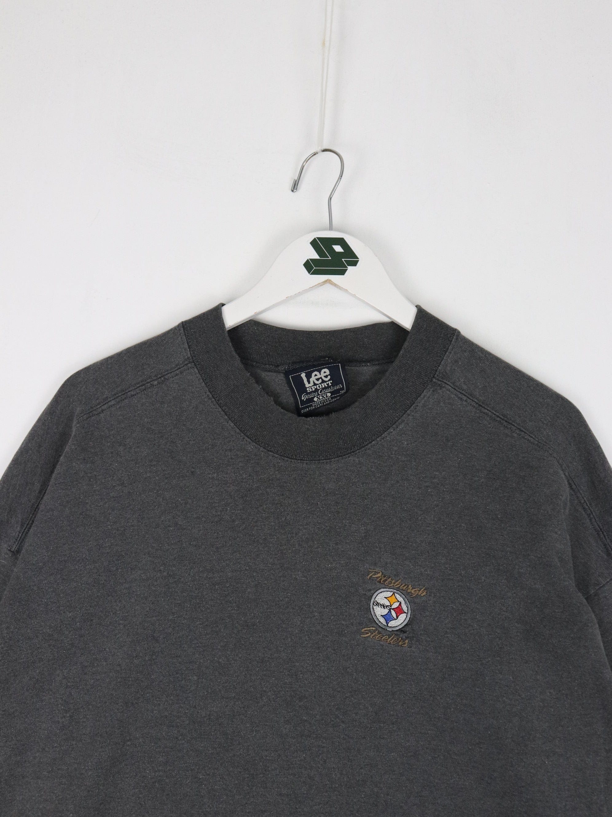 Pittsburgh steelers clearance grey sweatshirt