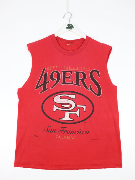 Vintage San Francisco 49ers Tank Top Mens Large NFL Football 90s