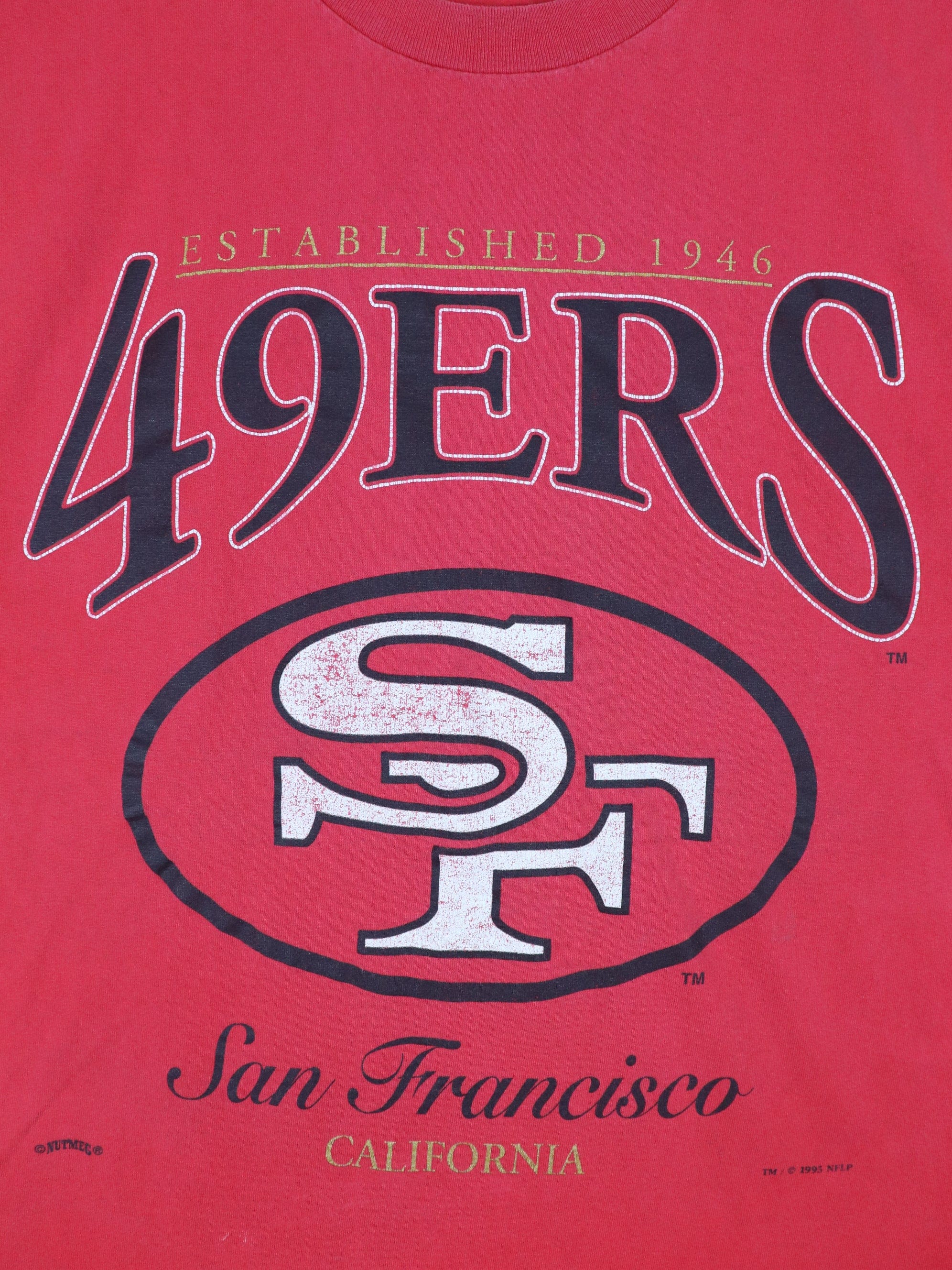 San Francisco 49ers T-Shirt Vintage 90s Jersey Nfl Football Made