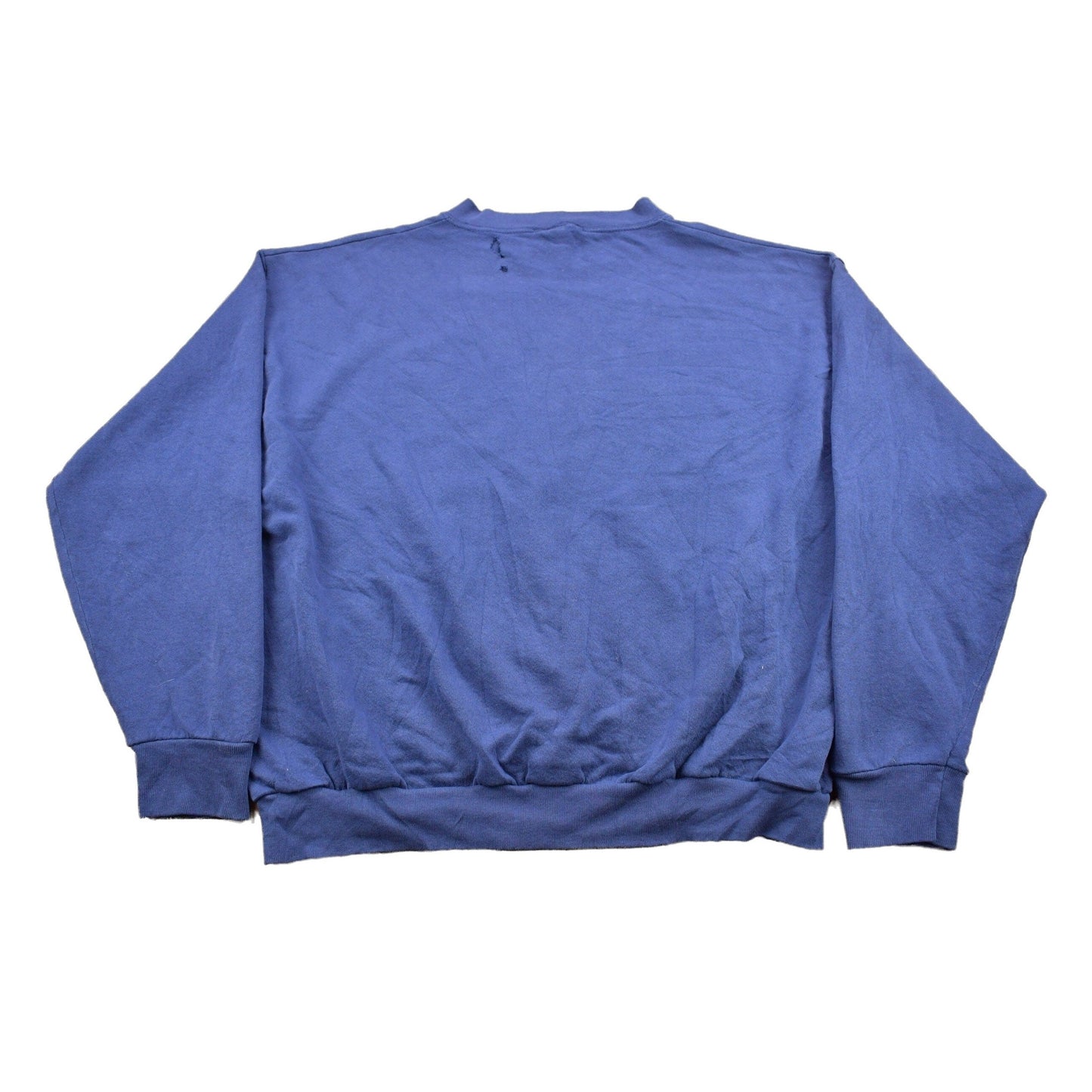 NHL Clothing > Gender Neutral Adult Clothing > Hoodies & Sweatshirts > Sweatshirts Vintage 1990s Columbus Blue Jackets NHL Distressed Crewneck Sweater Men's Small