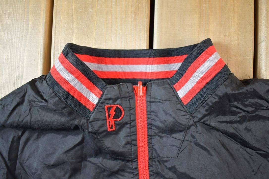 NHL Clothing > Gender Neutral Adult Clothing > Jackets & Coats Vintage 1990s Buffalo Sabres Reversible Quarter Zip NHL Hockey Pullover Jacket