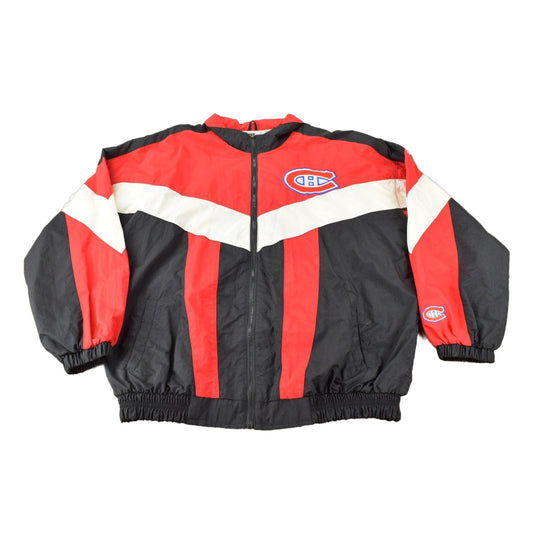 NHL Clothing > Gender Neutral Adult Clothing > Jackets & Coats Vintage 1990s Montreal Canadiens NHL Jacket Men's XL