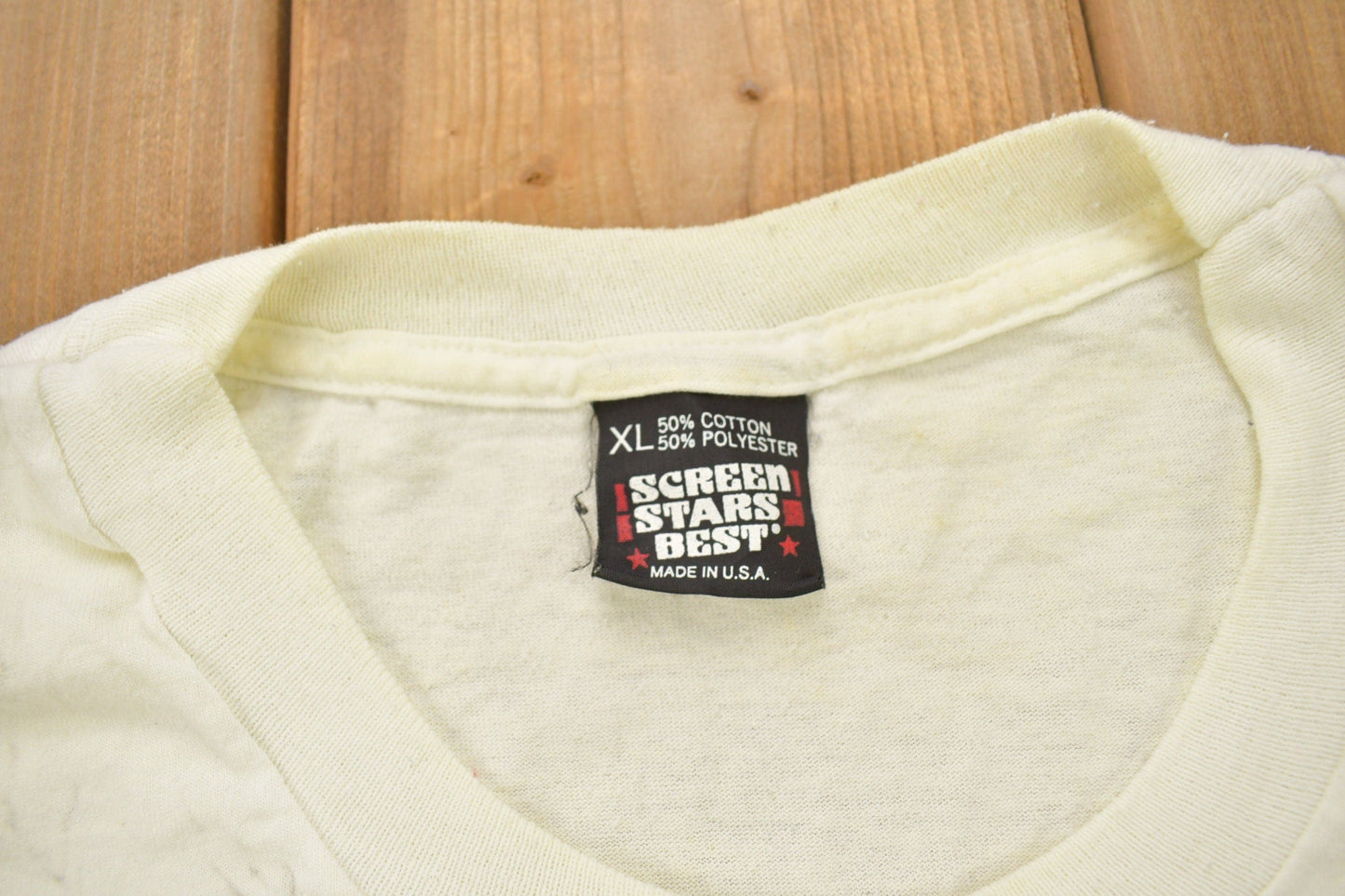 NHL Clothing > Gender Neutral Adult Clothing > Tops & Tees > T Shirts Vintage 1990s Mario Lemieux NHL Graphic T-Shirt Men's Large