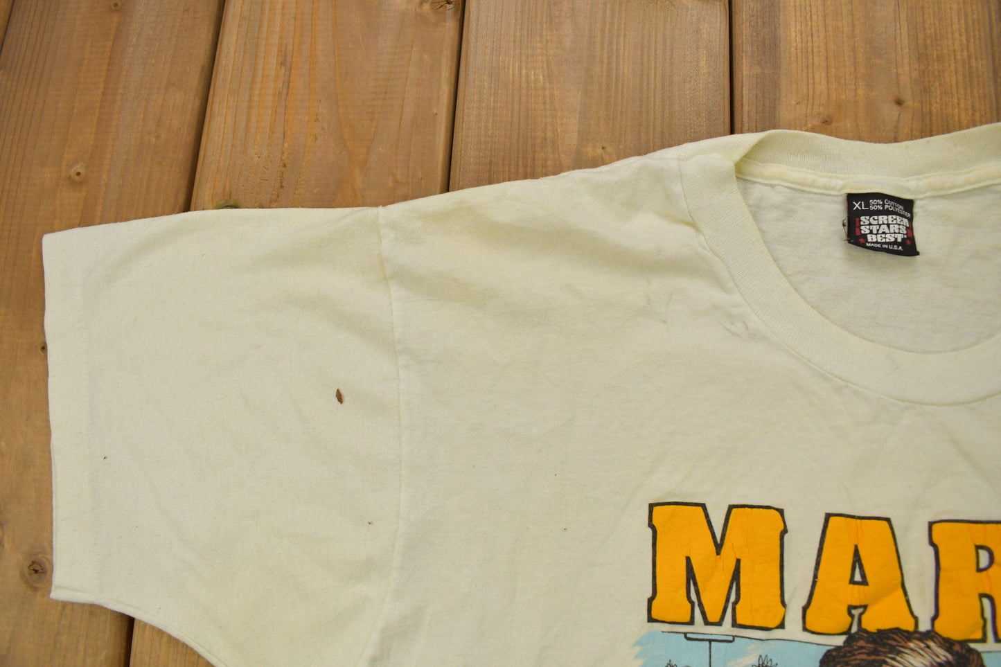 NHL Clothing > Gender Neutral Adult Clothing > Tops & Tees > T Shirts Vintage 1990s Mario Lemieux NHL Graphic T-Shirt Men's Large