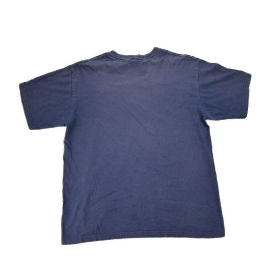 NHL Clothing > Gender Neutral Adult Clothing > Tops & Tees > T Shirts Vintage 1990s NHL Go Leafs Go Graphic T-Shirt Men's Large