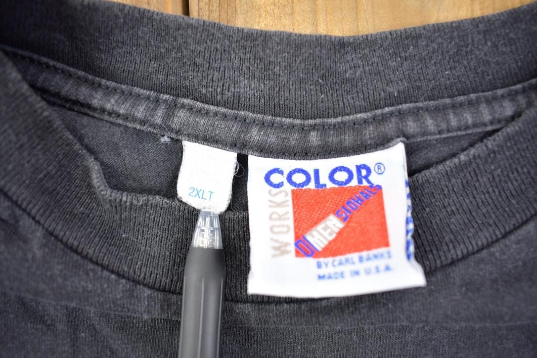 NHL Clothing > Gender Neutral Adult Clothing > Tops & Tees > T Shirts Vintage 1990s NHL The Mighty Ducks Graphic Cropped T Shirt Made In USA Men's XL