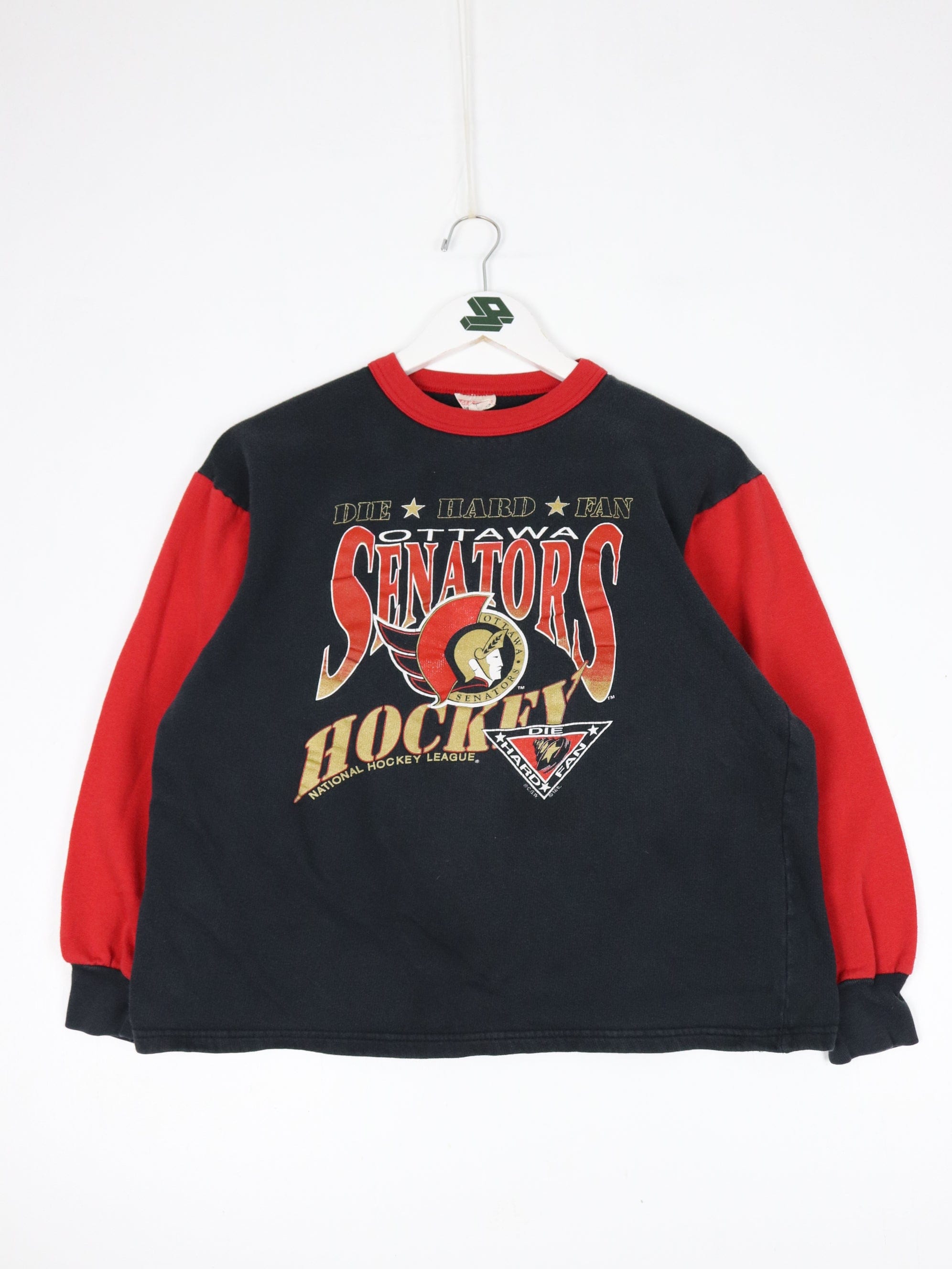 Vintage NHL Ottawa Senators Hockey Jersey / Youth Large / Red 