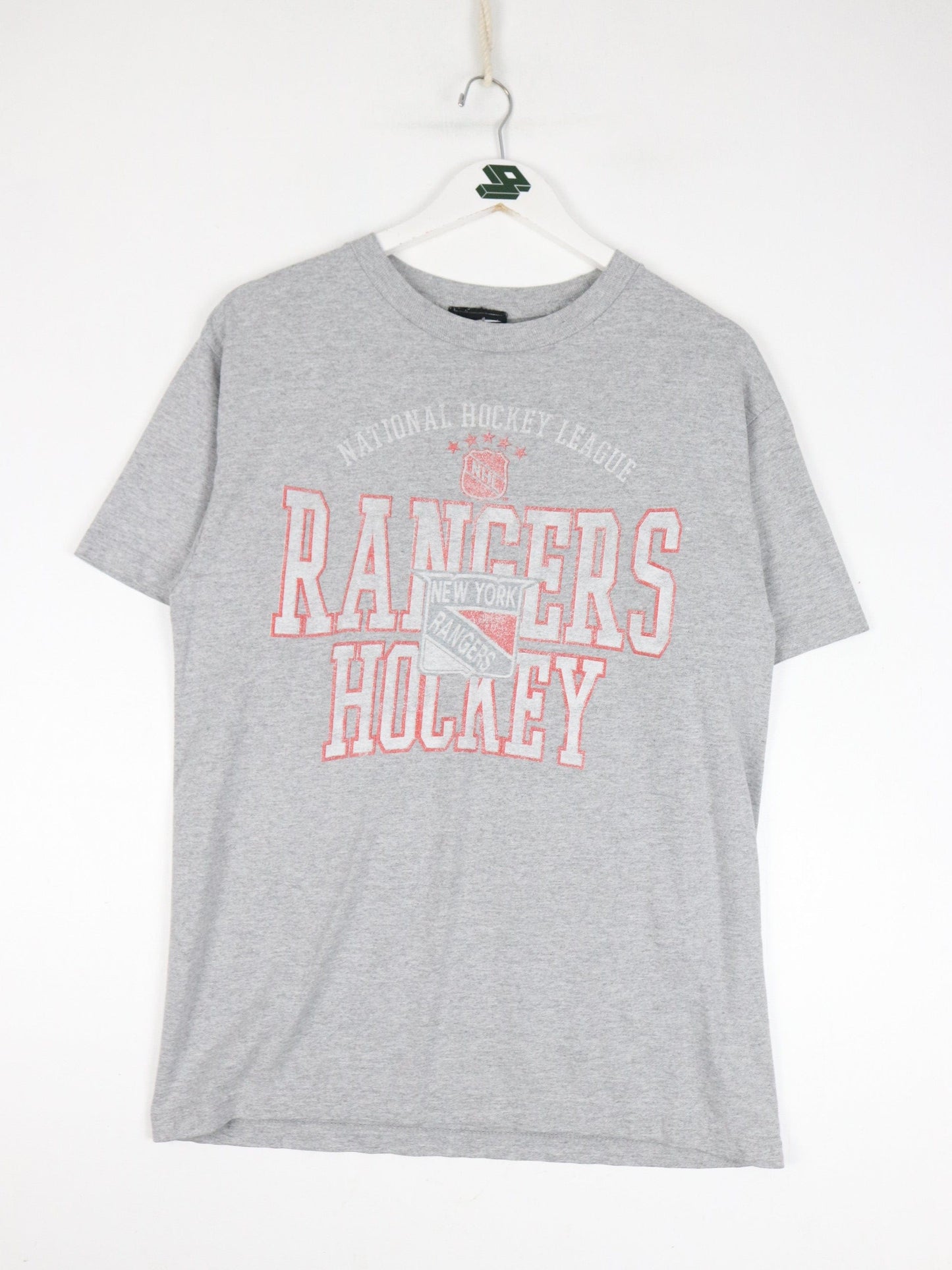 NHL T-Shirts & Tank Tops New York Rangers T Shirt Mens Medium Grey NHL