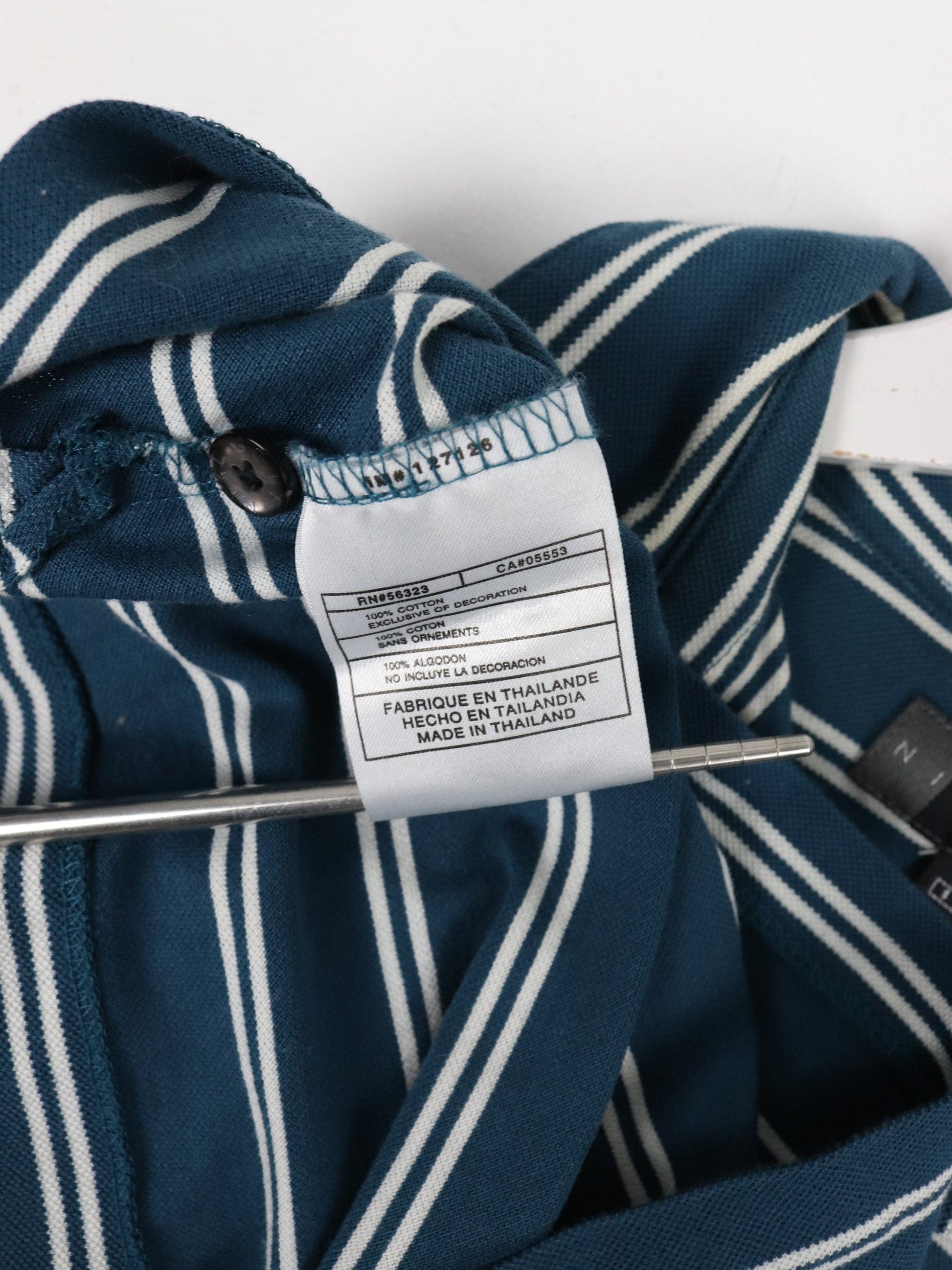 Nike Button Up Shirts Nike Golf Polo Shirt Mens Small Blue Striped