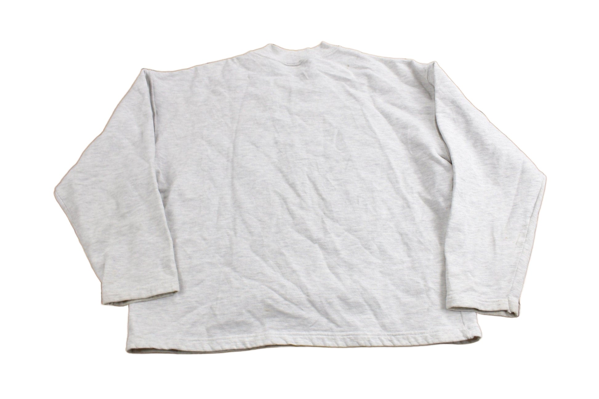 Nike Clothing > Gender Neutral Adult Clothing > Hoodies & Sweatshirts > Sweatshirts Vintage 1980s Nike Mini Logo Boxy Crewneck Sweatshirt / Vintage Nike / Sportswear / Streetwear / Nike Grey Tag / Made In USA