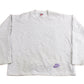 Nike Clothing > Gender Neutral Adult Clothing > Hoodies & Sweatshirts > Sweatshirts Vintage 1980s Nike Mini Logo Boxy Crewneck Sweatshirt / Vintage Nike / Sportswear / Streetwear / Nike Grey Tag / Made In USA