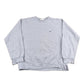 Nike Clothing > Gender Neutral Adult Clothing > Hoodies & Sweatshirts > Sweatshirts Vintage 1990s Nike Heather Grey Mini Swoosh Crewneck Sweatshirt Men's L