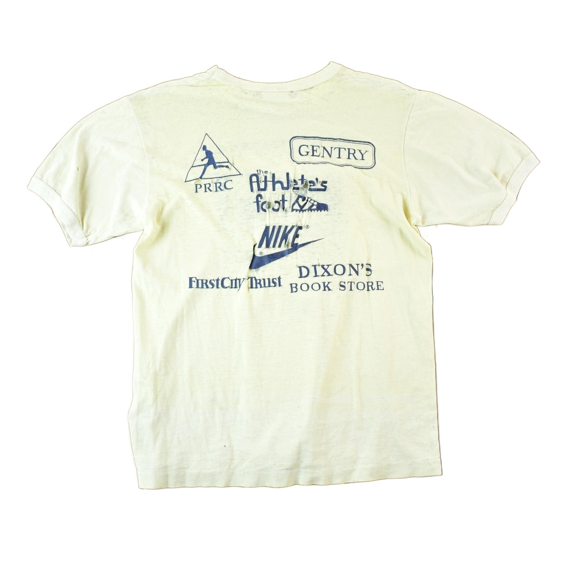 Nike Clothing > Gender Neutral Adult Clothing > Tops & Tees > T Shirts Vintage 1980s The Peterborough Lift Lock Run Souvenir T-Shirt Mens S