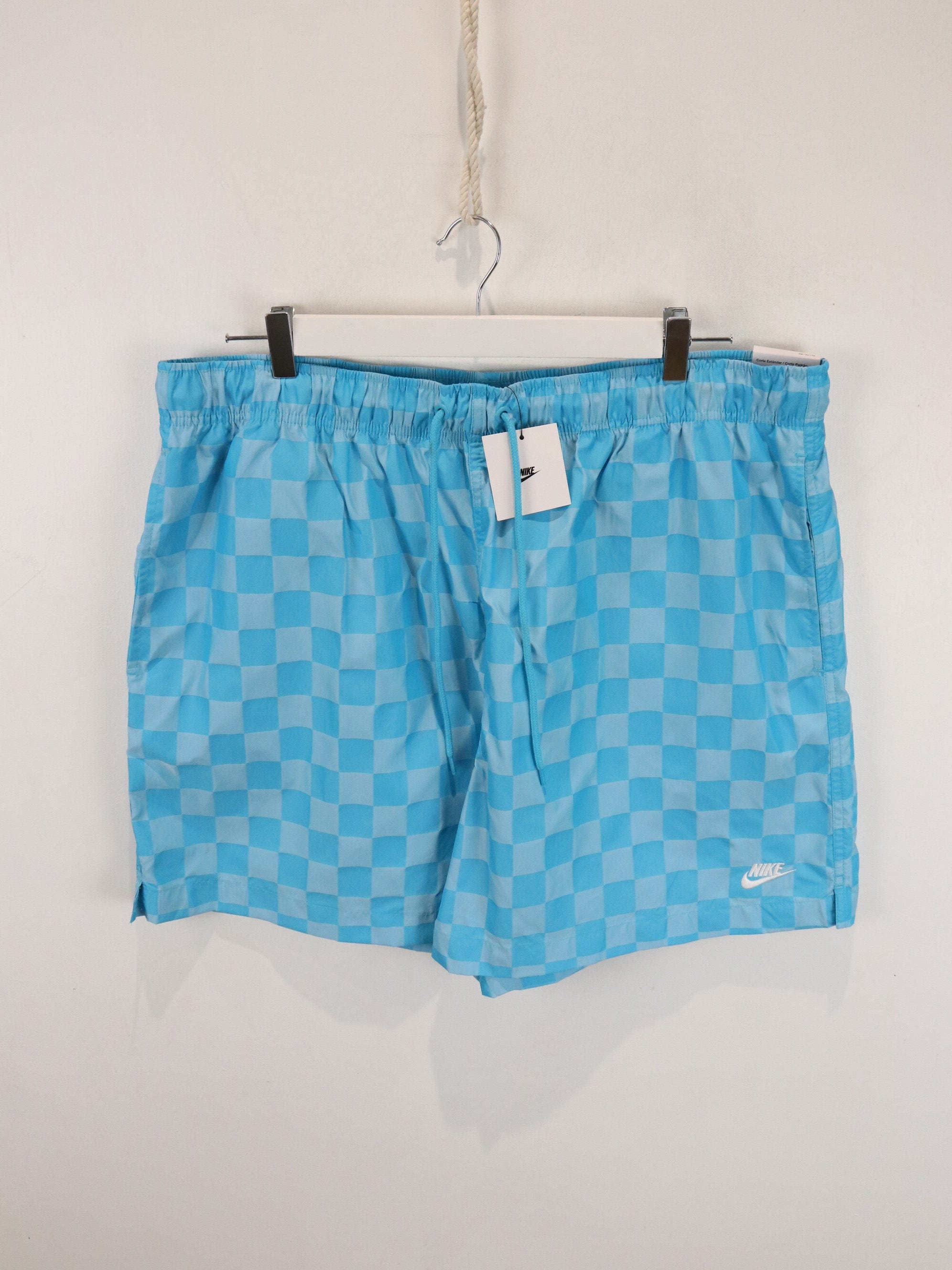 nike checkered shorts