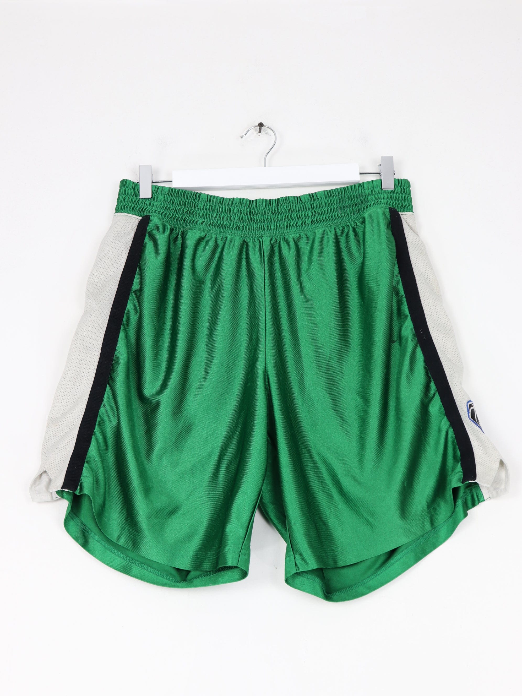 Vintage Nike Shorts Mens XL Green Basketball Shimmer Athletic Y2K