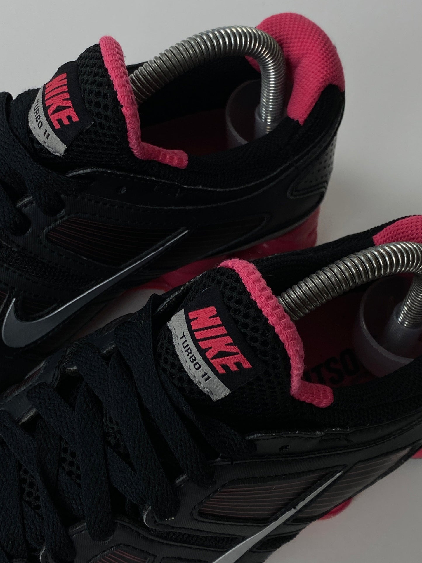 Nike Shox Turbo 11 Womens 7.5 Black Mesh Running from propervintagecanada