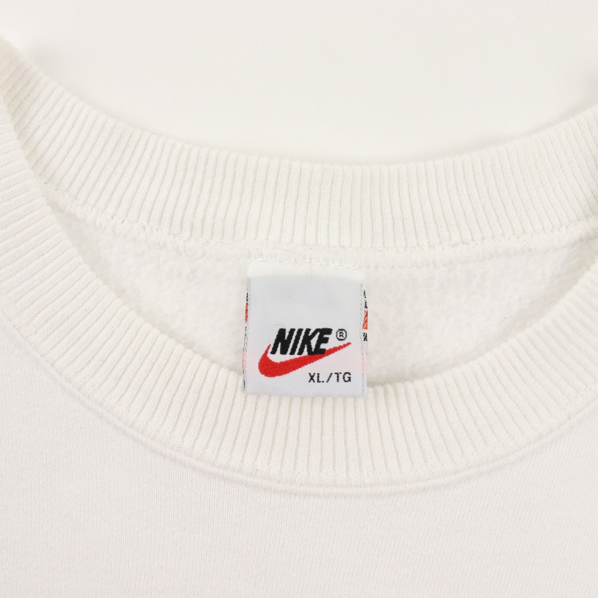 Nike big 2025 logo sweatshirt