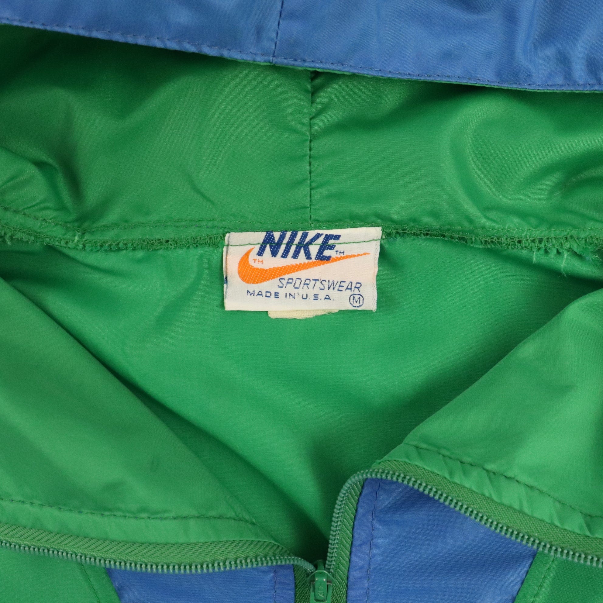 Vintage 70s/80s Nike Sportswear Anorak Windbreaker Size Medium