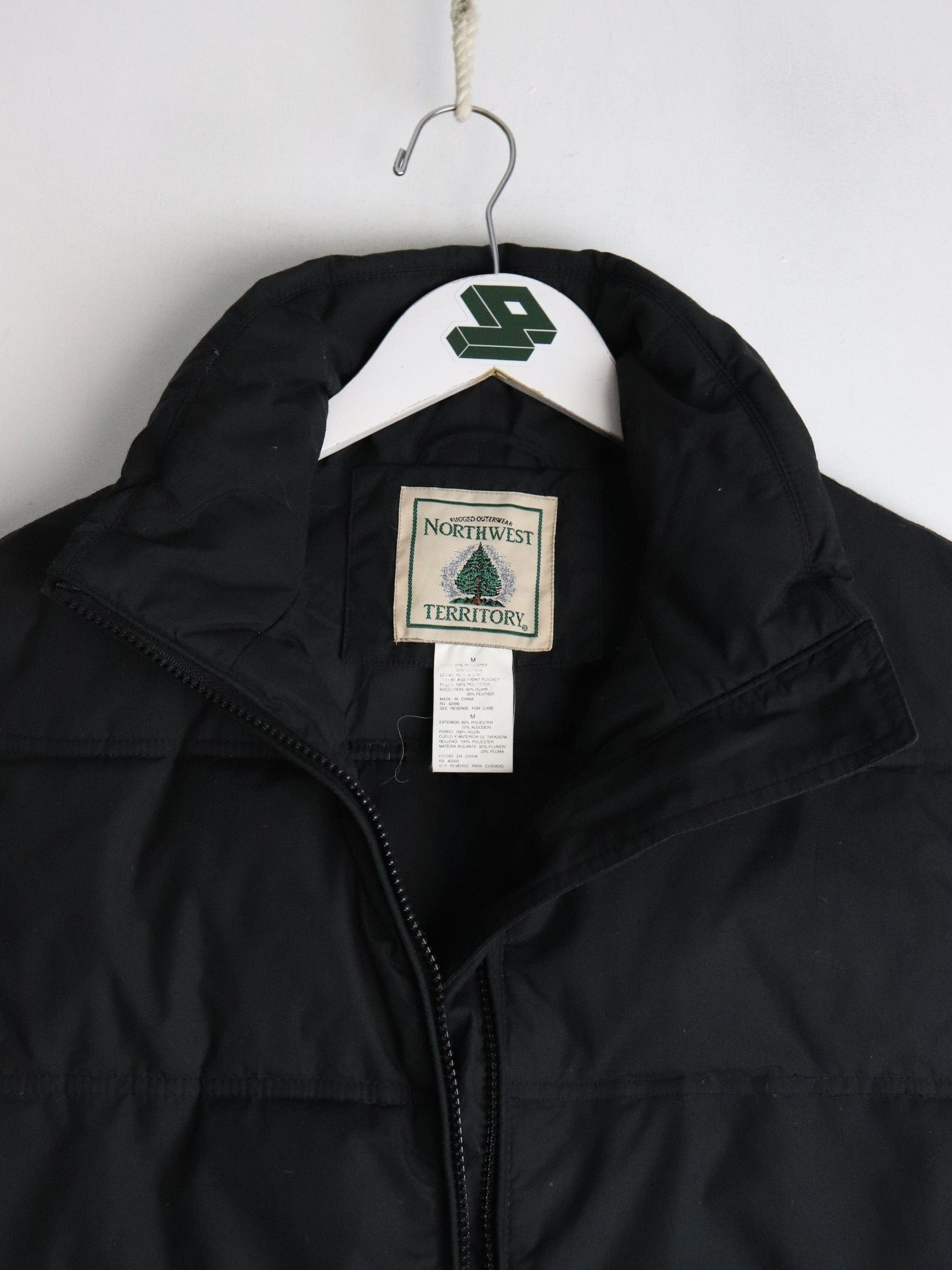 Northwest Territory Jacket Mens Medium Black Vest from propervintagecanada