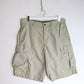 Nylon Cargo Shorts Mens 32 Beige from propervintagecanada