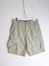Nylon Cargo Shorts Mens 32 Beige from propervintagecanada