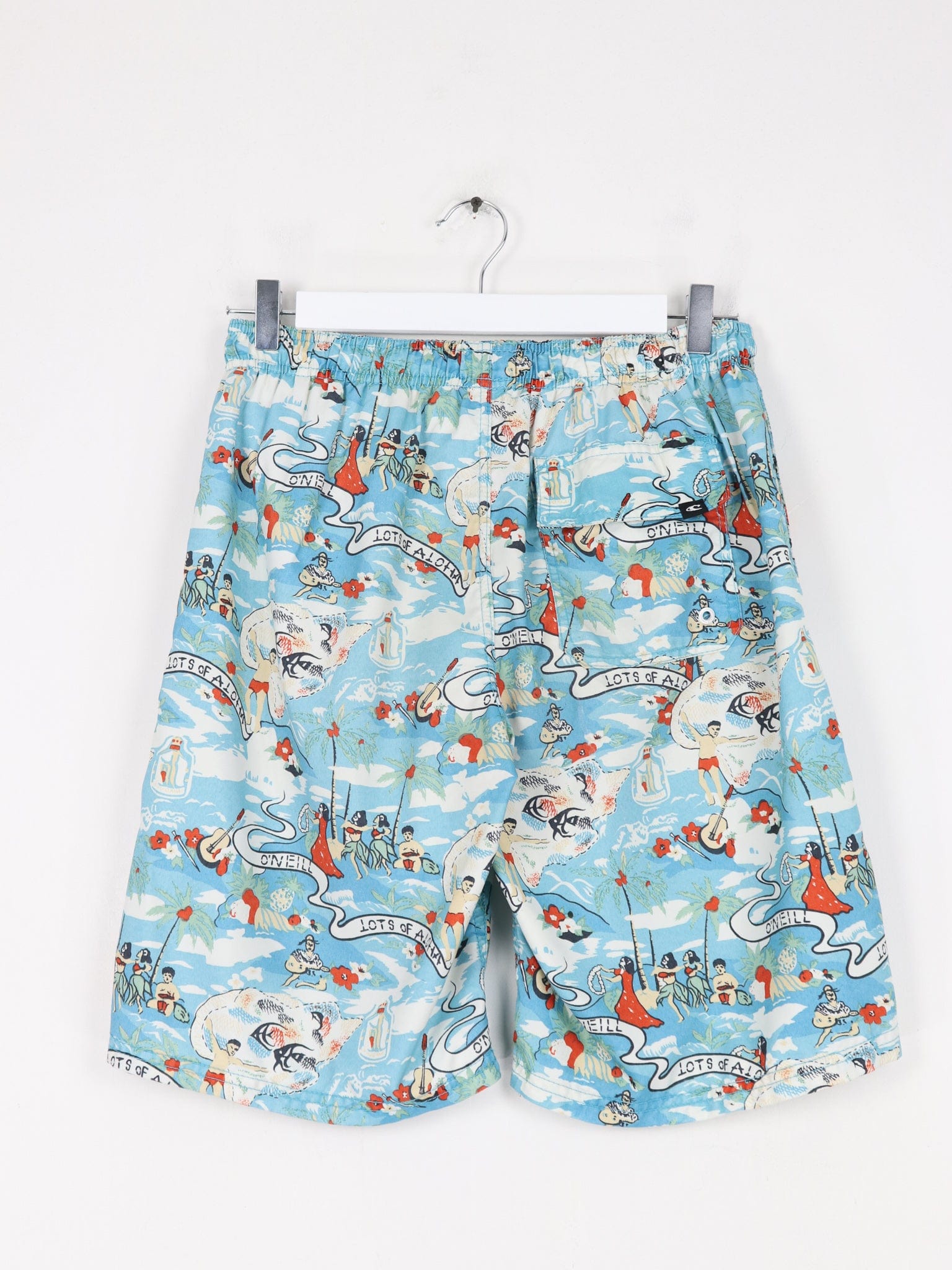 O'neill Shorts Fits Men's Small Blue Casual Swimming Trunks