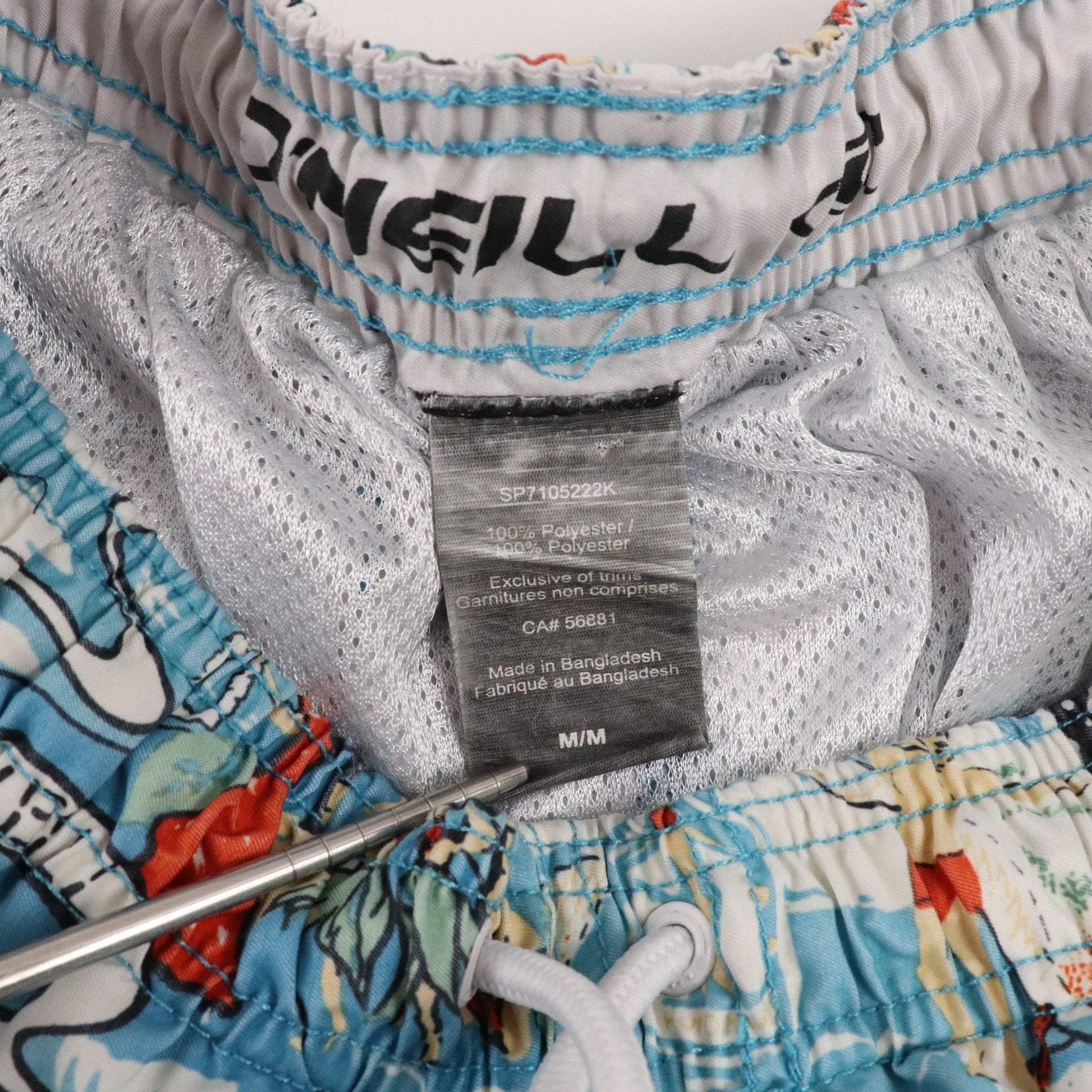 O'neill Shorts Fits Men's Small Blue Casual Swimming Trunks