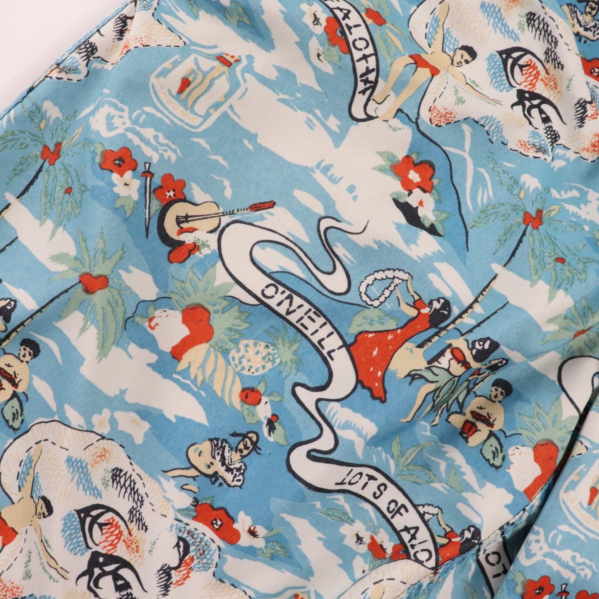 O'neill Shorts Fits Men's Small Blue Casual Swimming Trunks