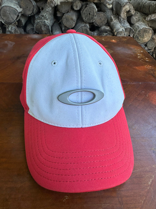 Oakley Hat Adult S/M Red Fitted