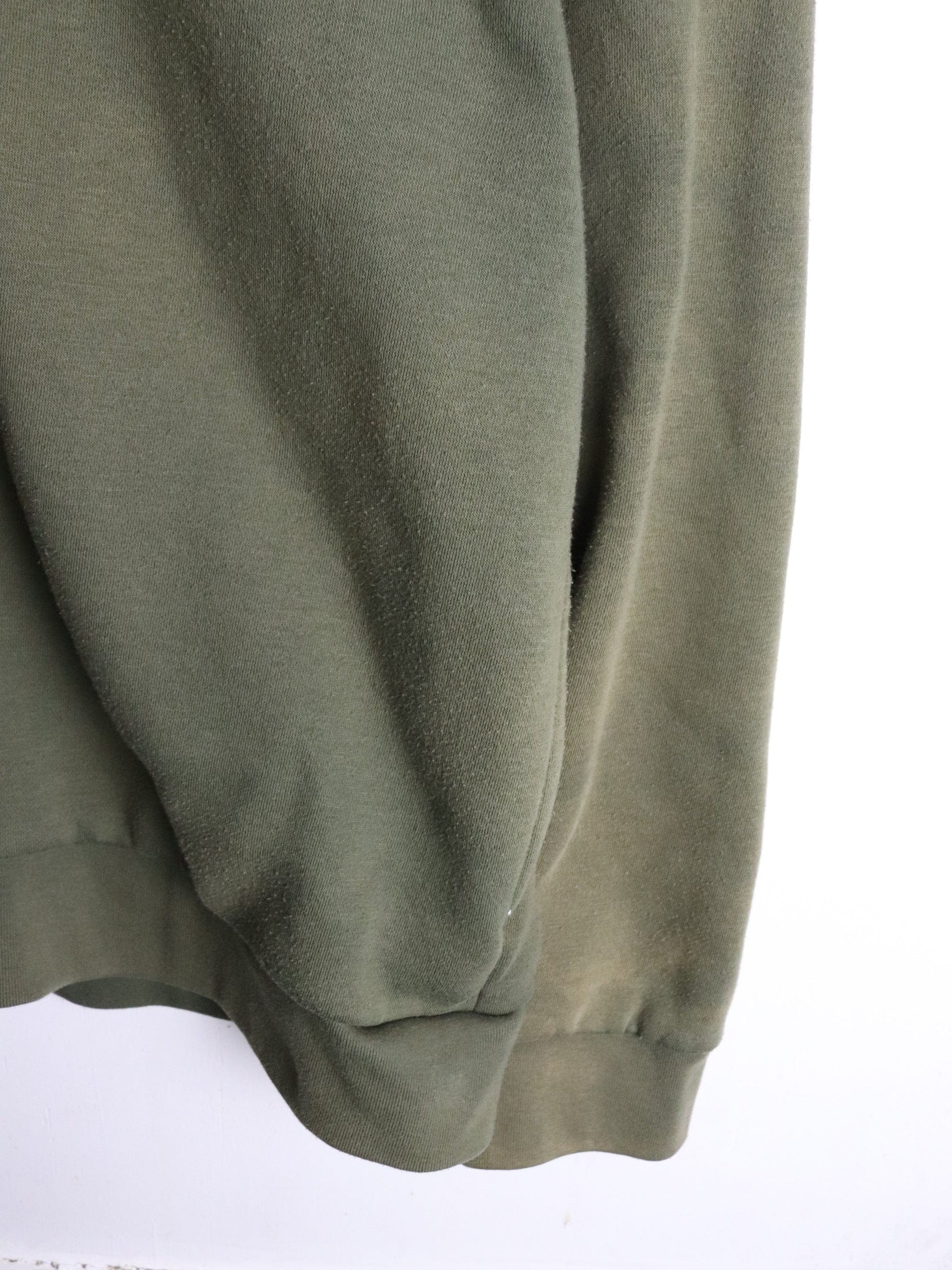 Oakley Sweatshirt Mens 2XL Green Full Zip Hoodie from propervintagecanada