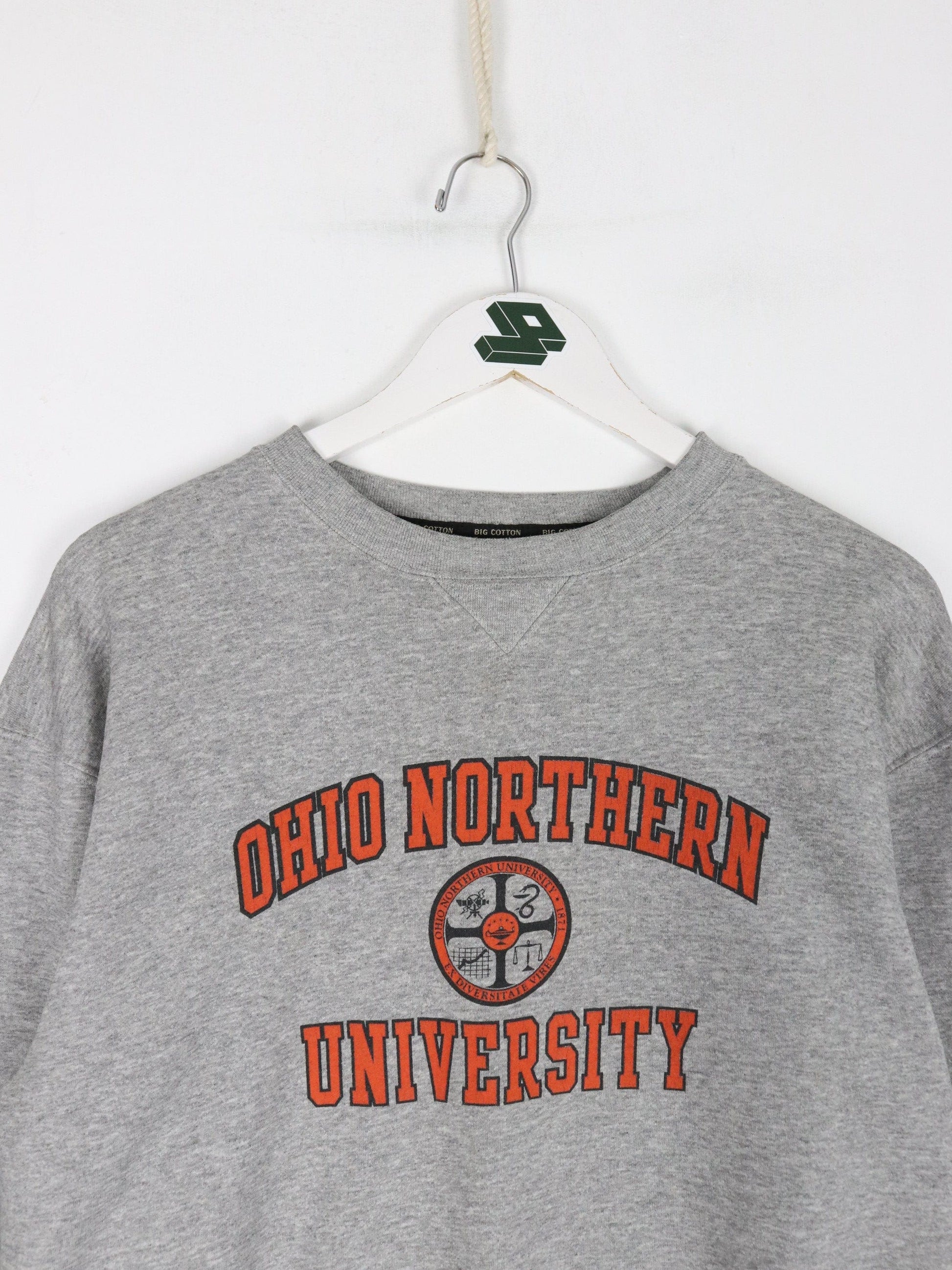 Ohio Northern University Sweatshirt Mens Medium Grey College
