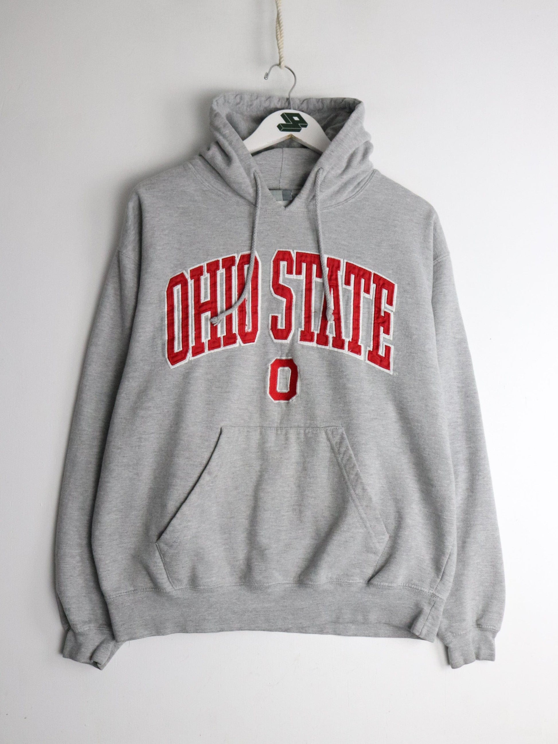 Ohio State Buckeyes Sweatshirt Fits Mens Medium Grey College Hoodie from propervintagecanada