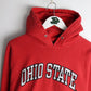 Ohio State Buckeyes Sweatshirt Mens Medium Red College Hoodie