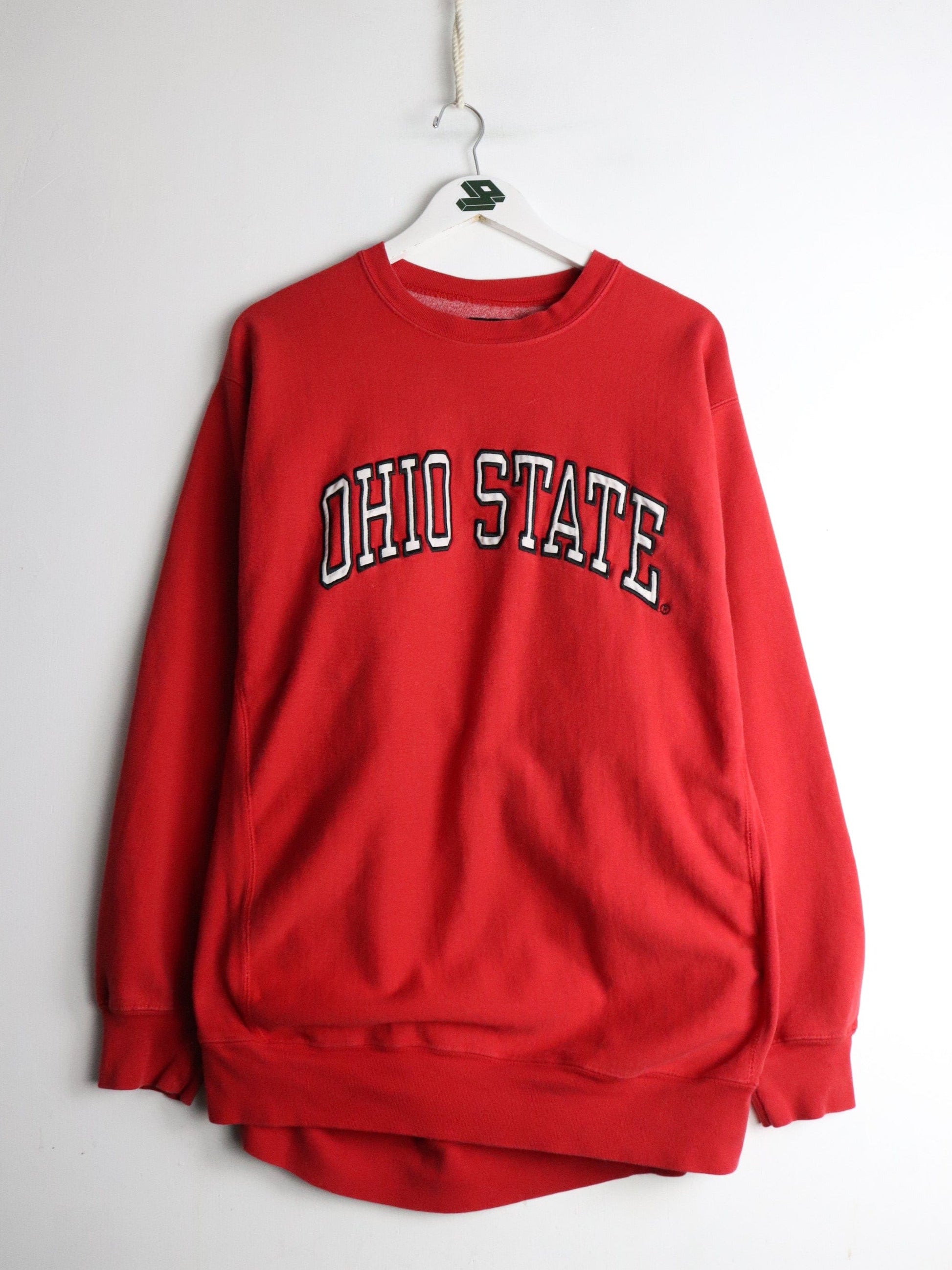 Ohio State Buckeyes Sweatshirt Mens XL Red College from propervintagecanada