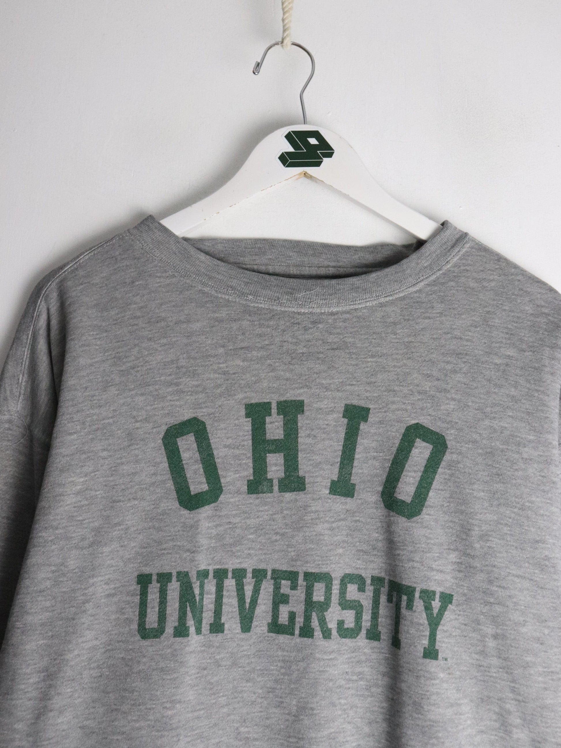 Ohio University Sweatshirt Mens Large Grey College from propervintagecanada