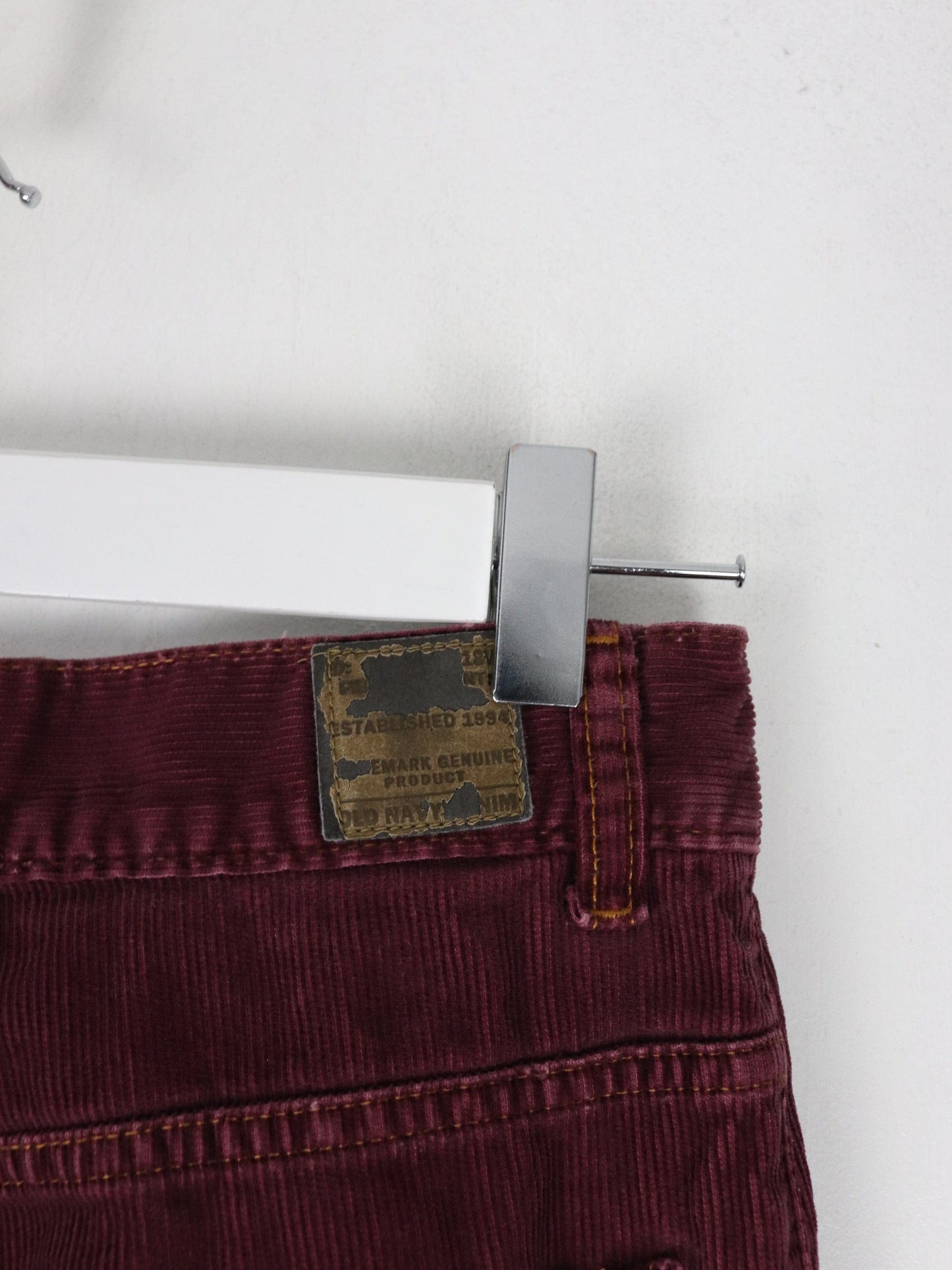 Old Navy Pants Vintage Old Navy Pants Fits Mens 30 x 31 Red Corduroy