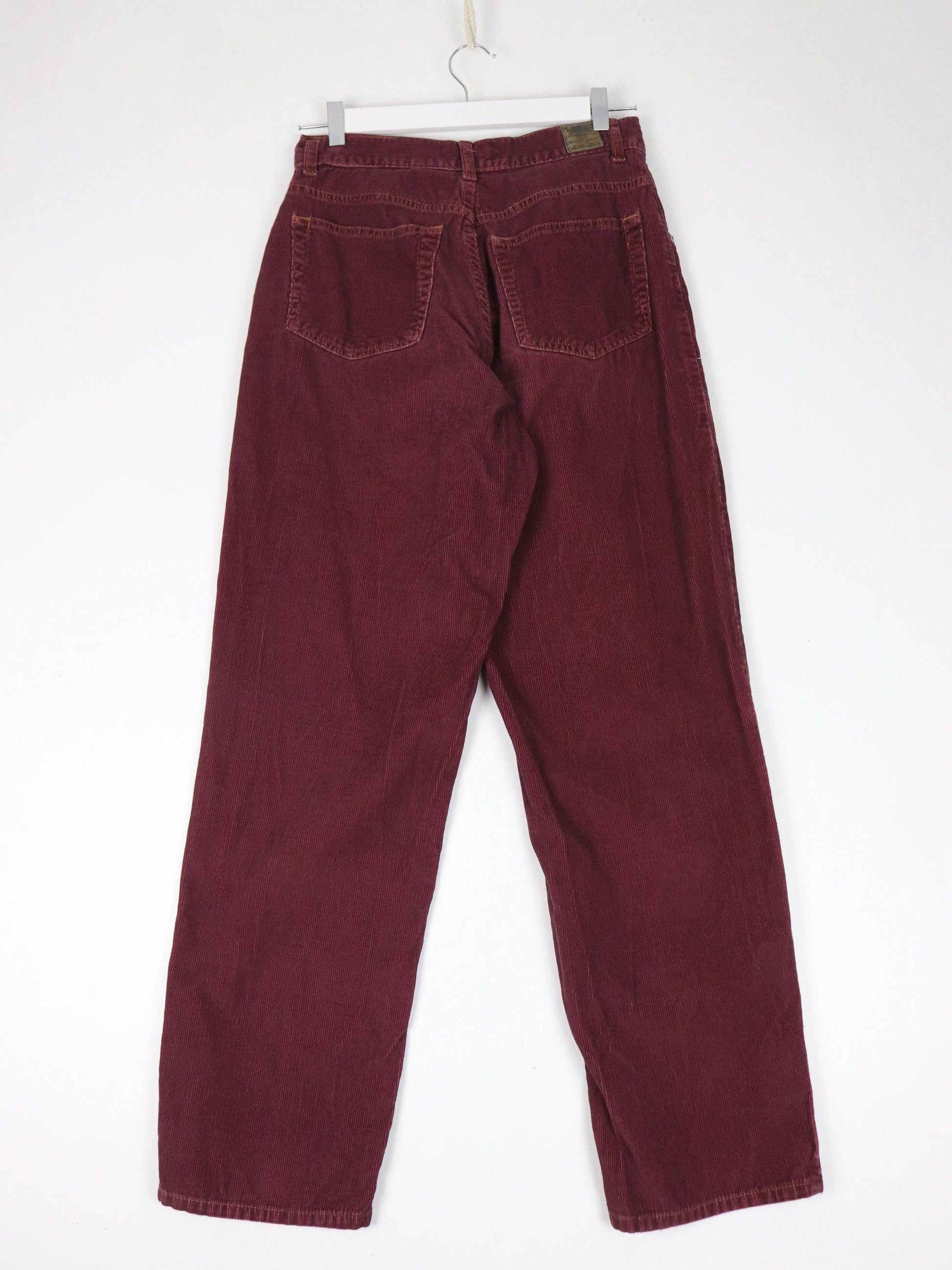 Old Navy Pants Vintage Old Navy Pants Fits Mens 30 x 31 Red Corduroy