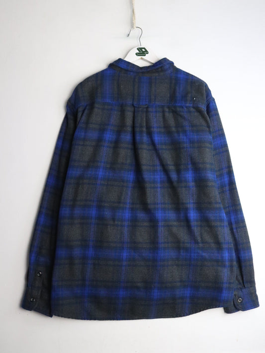 Orvis Shirt Mens 2XL Grey Button Up Flannel from propervintagecanada