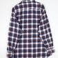 Other Button Up Shirts Blue Pine Shirt Mens XL Tall Red Blue Plaid Flannel Pearl Snap