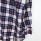 Other Button Up Shirts Blue Pine Shirt Mens XL Tall Red Blue Plaid Flannel Pearl Snap