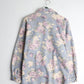 Other Button Up Shirts Floral Sweater Womens Large Pink Button Up Fleece