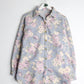 Other Button Up Shirts Floral Sweater Womens Large Pink Button Up Fleece