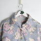 Other Button Up Shirts Floral Sweater Womens Large Pink Button Up Fleece