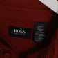 Other Button Up Shirts Hugo Boss Polo Shirt Mens XL Orange Long Sleeve