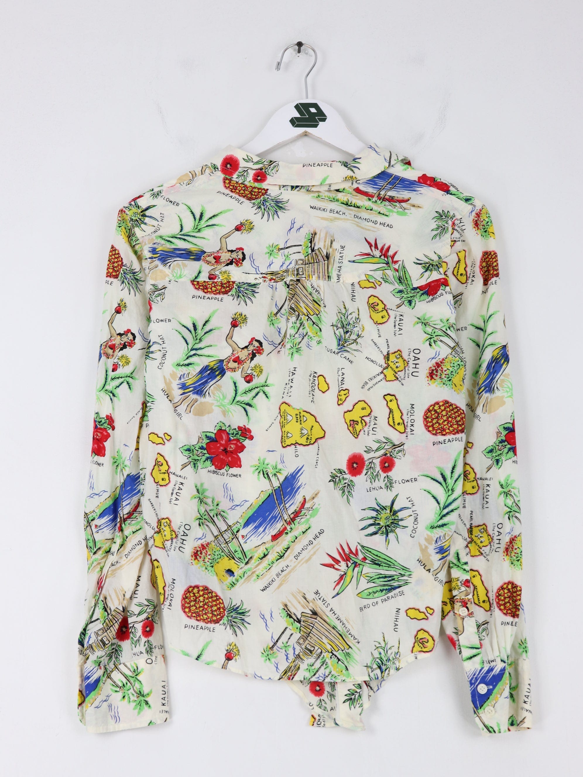 J crew pineapple outlet shirt