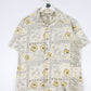 Other Button Up Shirts Maui Shirt Mens Medium Beige Floral Hawaiian