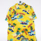 Other Button Up Shirts Tropical Fashions Shirt Mens Large Yellow Floral Bahamas Button Up