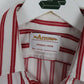 Other Button Up Shirts Vintage Arrow Shirt Mens 15 Medium Red Striped Button Up